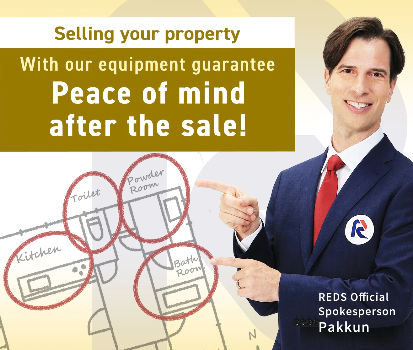 Selling your property With our equipment guarantee Peace of mind after the sale!