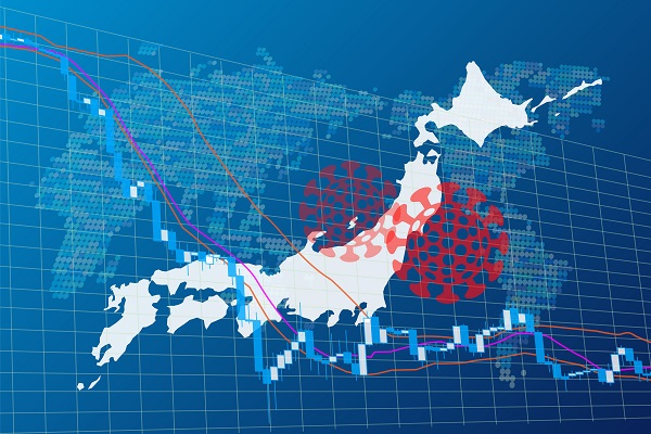 日本経済に影響を与えるコロナウイルス