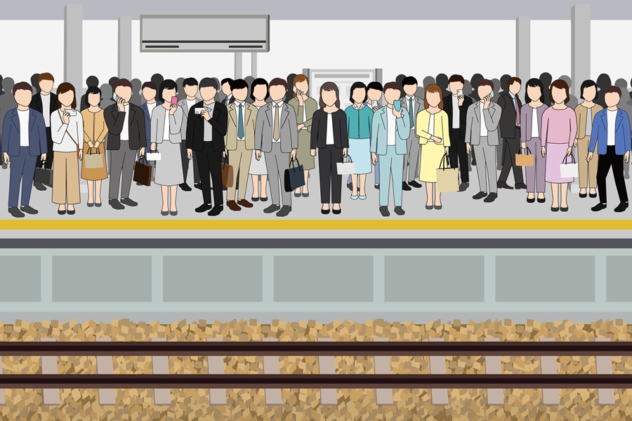 鉄道混雑