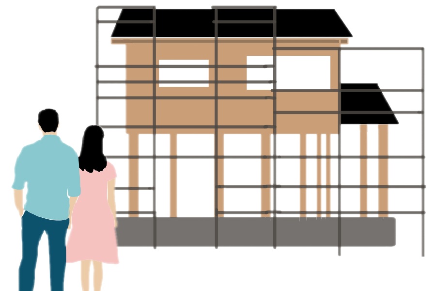 未完成戸建て
