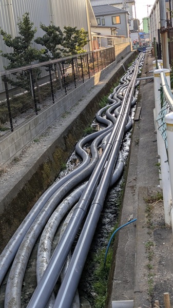 ④-2下水幹線バイパス現場側