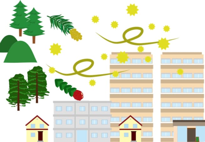 花粉症と不動産