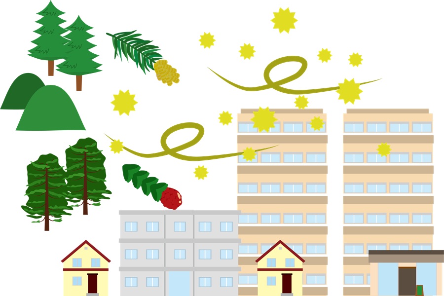 花粉症と不動産